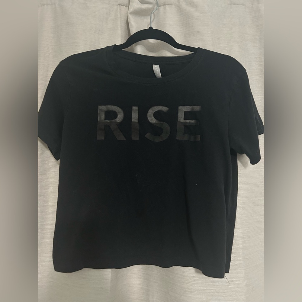 Athleta Black 'Rise' Graphic Tee